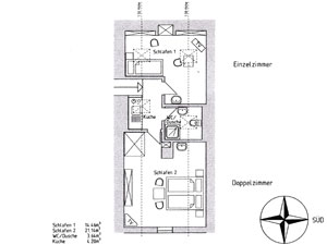 Haus Friesland Föhr Panse Ferienwohnung Appartement